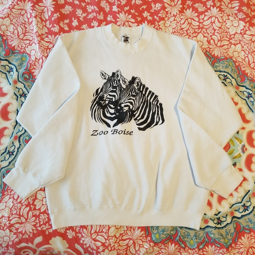 Zoo Boise | Zebra Sweatshirt